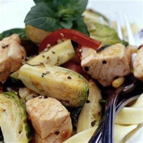Healthy Bites: Mediterranean Brussel Sprouts With Tuna