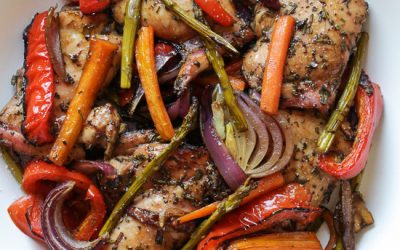 Healthy Bites Recipe: Balsamic Chicken With Roasted Vegetables
