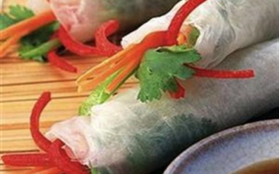 Healthy Bites Recipe:  Thai Tuna & Vegie Rice Paper Wraps