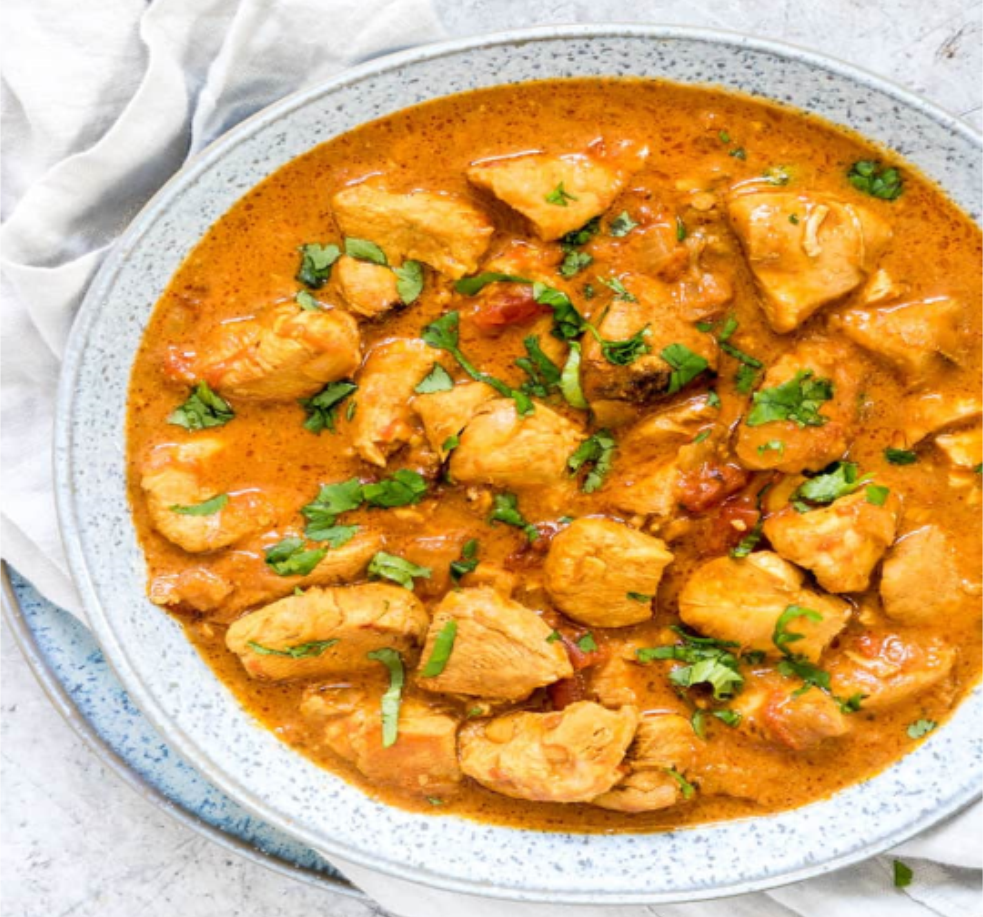 slow cooker curried chicken