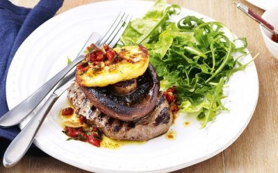 Healthy Bites Recipe: Steak & Mushroom Stacks