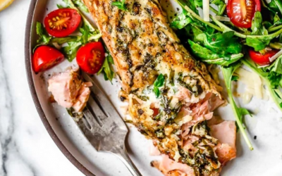 Healthy Bites Recipe: Basil-Parmesan Crusted Salmon