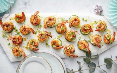 Healthy Bites Recipe: Barbecued Paprika Prawns With Cream Cheese