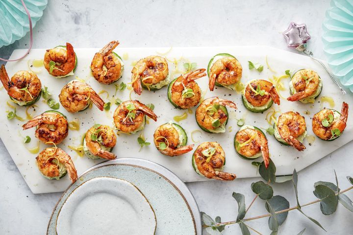 Healthy Bites Recipe: Barbecued Paprika Prawns With Cream Cheese