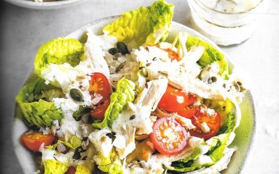 Healthy Bites Recipe: Chicken Caesar-ish Salad