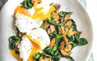 Healthy Bites Recipe: Poached Eggs With Mushroom & Spinach