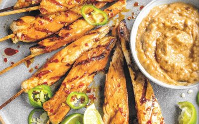 Healthy Bites Recipe: Satay Chicken Skewers