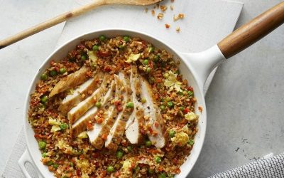 Healthy Bites Recipe: Chicken With Fried Cauliflower Rice