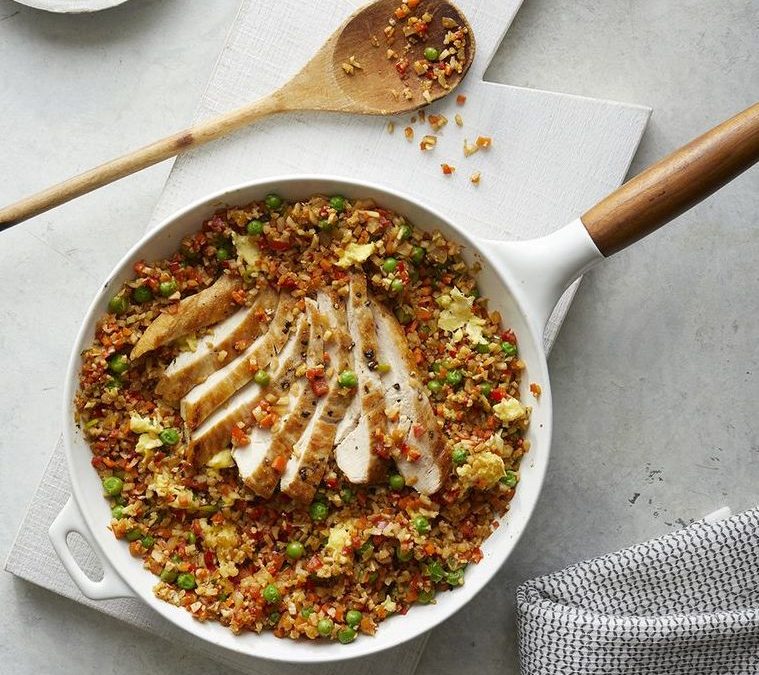 Healthy Bites Recipe: Chicken With Fried Cauliflower Rice