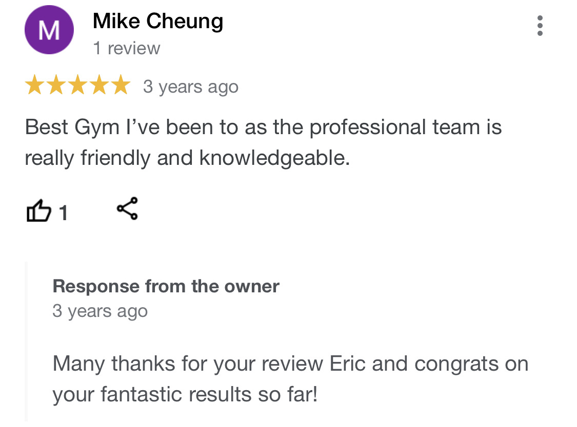 Mike Cheung - google review