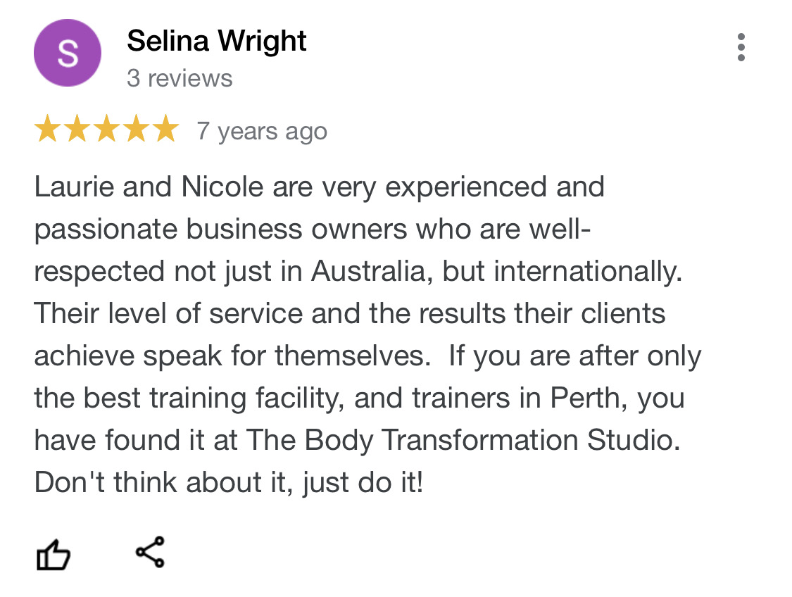 Selina Wright - google review