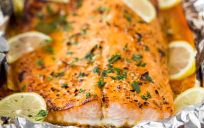 Healthy Bites Recipe: Garlic Butter Baked Salmon in Foil