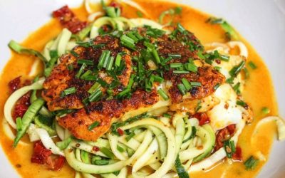 Healthy Bites Recipe: Cod with Creamy Zoodles