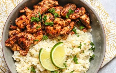 Healthy Bites Recipe: Jerk Chicken with Cauliflower Rice