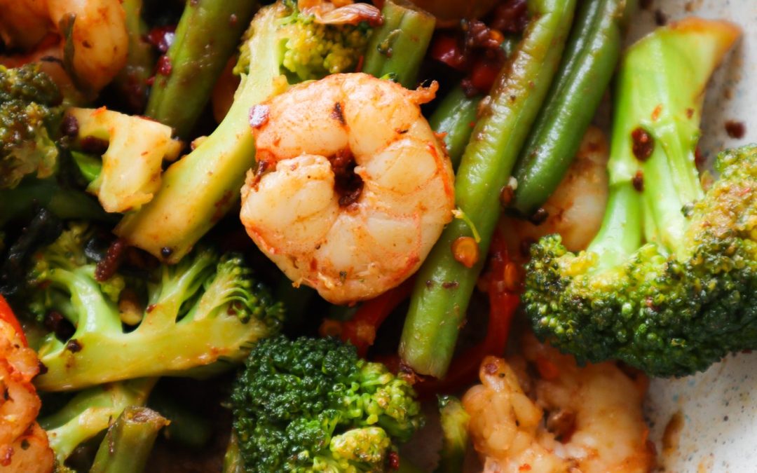 Healthy Bites: 15-minute Spicy Shrimp and Vegetable Stir-fry