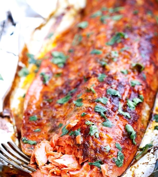 Healthy Bites Recipe: Chilli-Lime Baked Salmon in Foil