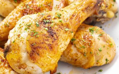 Healthy Bites Recipe: Crispy Baked Chicken Legs Drumsticks