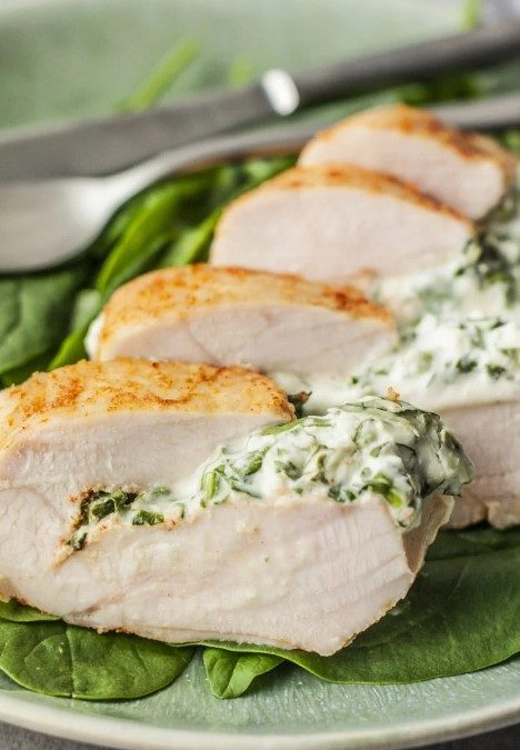 Healthy Bites Recipe: Skinny Spinach Stuffed Chicken Breast