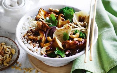 Healthy Bites Recipe: Chicken & Mushroom Stir-Fry