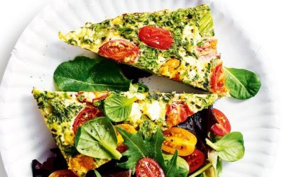 Healthy Bites Recipe: Super Greens Frittata Slice