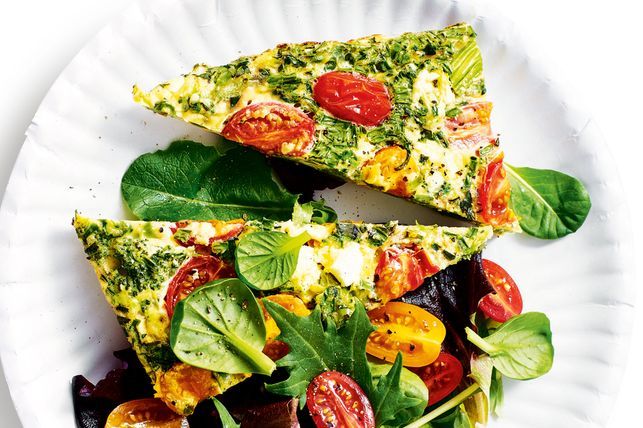 Healthy Bites Recipe: Super Greens Frittata Slice