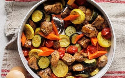 Healthy Bites Recipe: Kebab-less Chicken & Vegetables