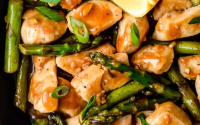 Healthy Bites Recipe: Chicken & Asparagus Lemon Stir-Fry