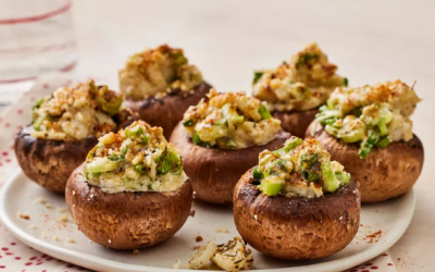 Healthy Bites Recipe: Crab-Stuffed Mushrooms