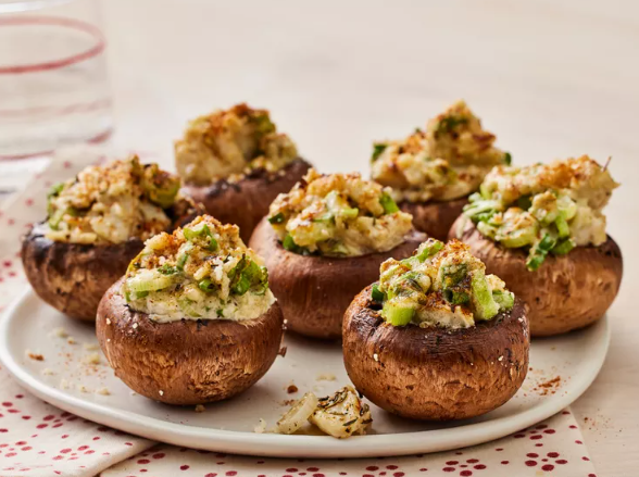 Healthy Bites Recipe: Crab-Stuffed Mushrooms