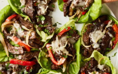 Healthy Bites Recipe: Philly Cheesesteak Lettuce Wraps