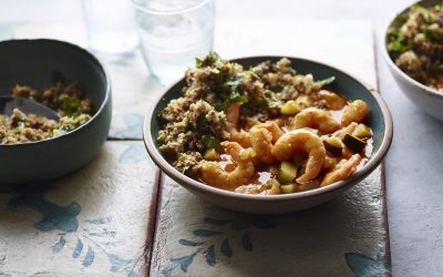 Healthy Bites Recipe: Coconut Prawn Curry With Cauliflower Rice